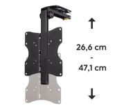 Hama Uchwyt Sufitowy do TV VESA 200x200 obrotowy regulacja 46" - 1516989 - zdjęcie 7